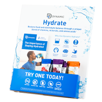 Dynamic Hydrate Display with To Go Packets & Patient Cards